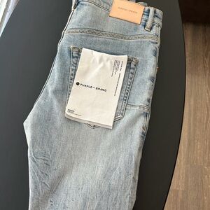 Purple Brand Light Blue Slim Men's Jeans